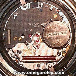 omega 1538 quartz movement